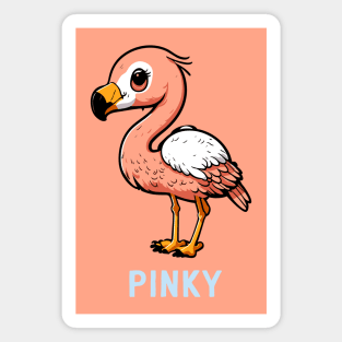 Pinky the Flamingo Magnet